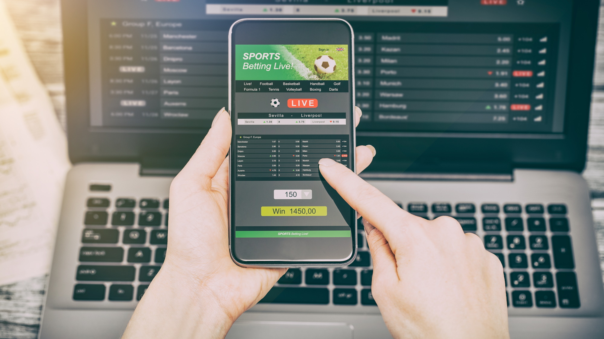 Sports in Online Betting